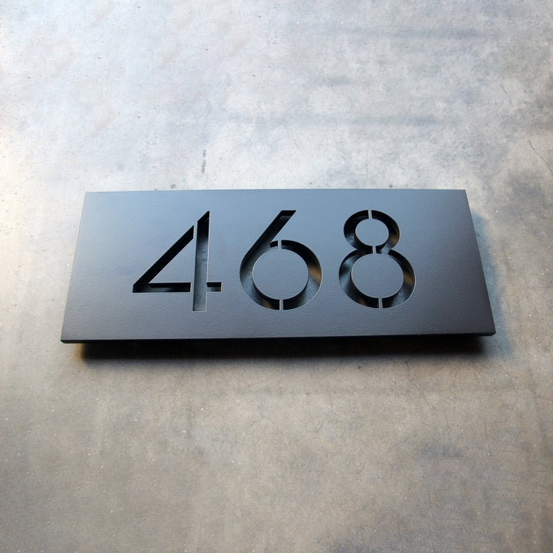 Plaques | Custom House Address Plaque | Round, Vertical, Horizontal