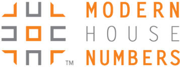 Modern House Numbers